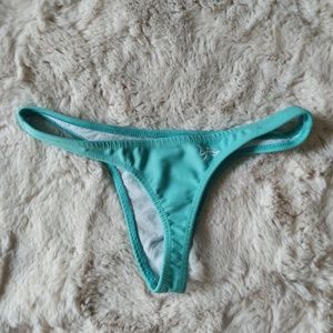 Liquid Ambition Thong Bikini Bottom - Mint